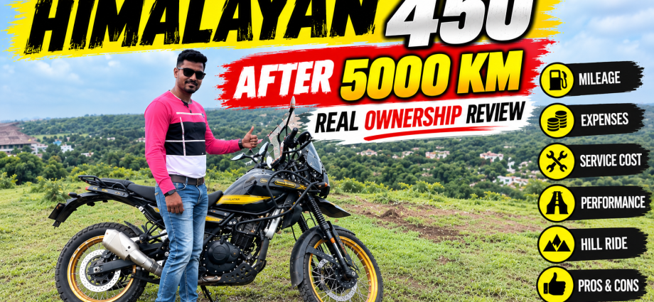 Royal Enfield Himalayan 450 After 5,000 KM: Real Ownership Review, Performance & Expenses